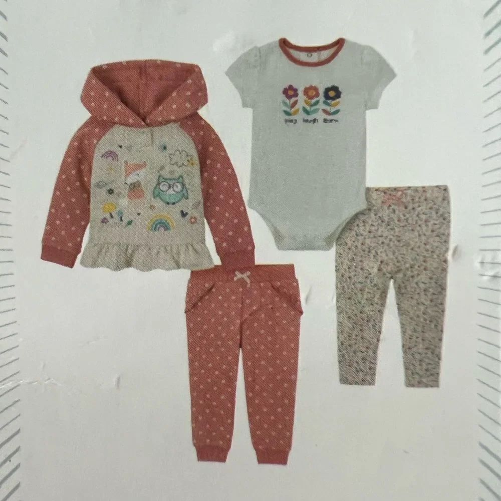 NWT Kids Headquarters Infant 4 Piece Set
